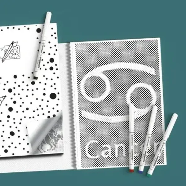 Dolly Dotz - 20 Horoscoop/Zodiac afbeeldingen in handig boekvorm