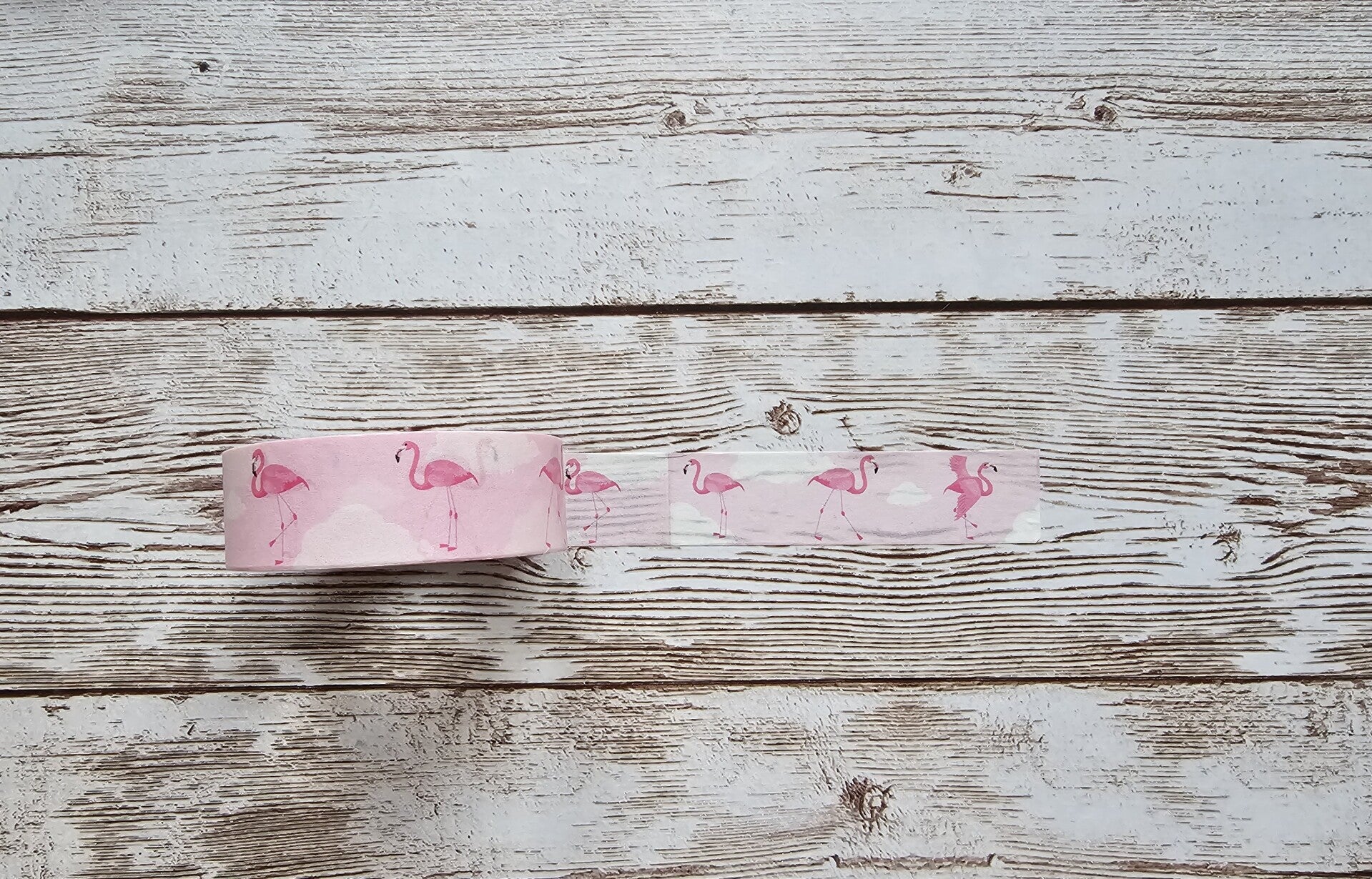 Washi Tape Sommer-Flamingos