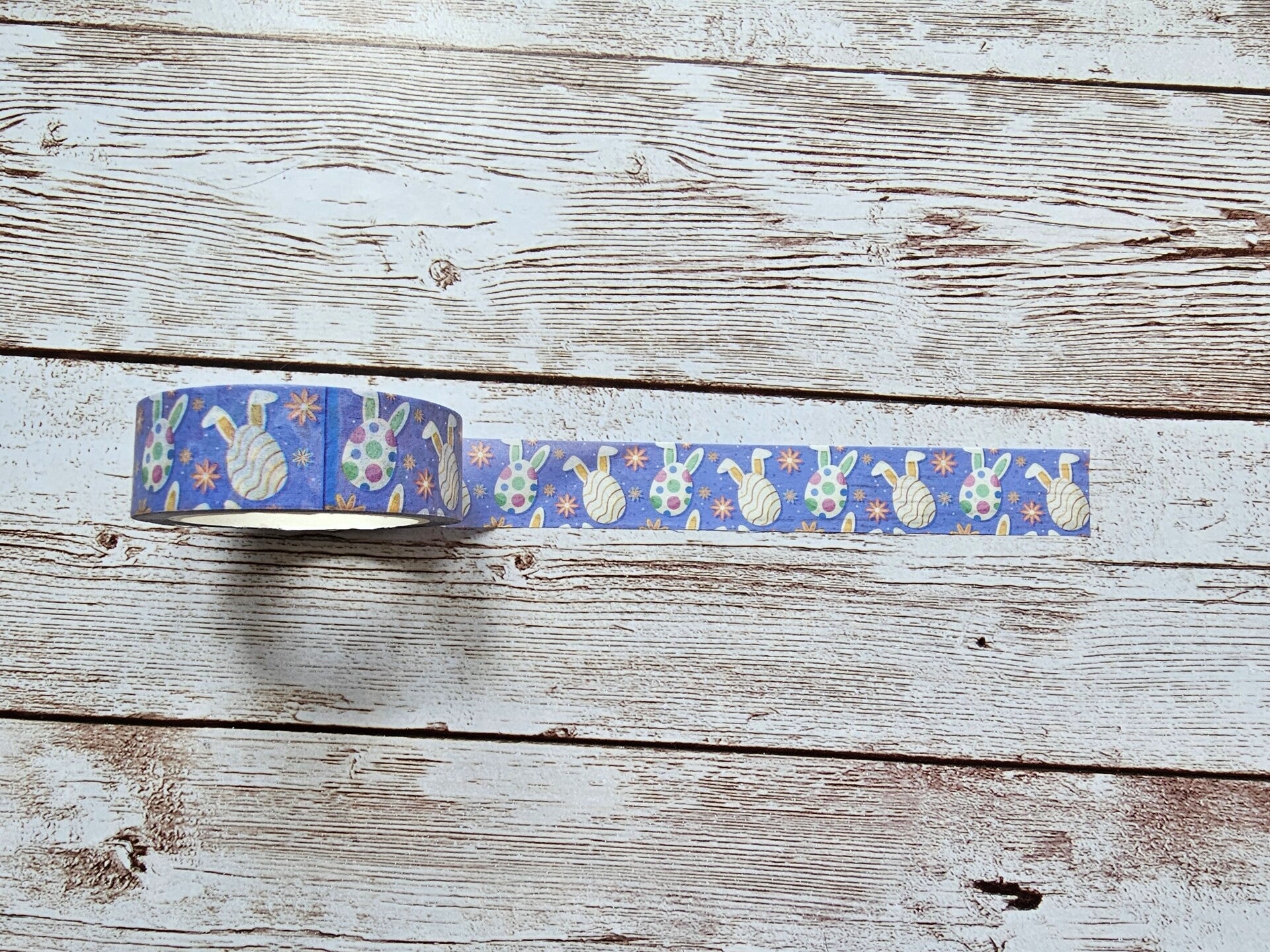 Washi Tape fliegende Ostereier mit Ohren