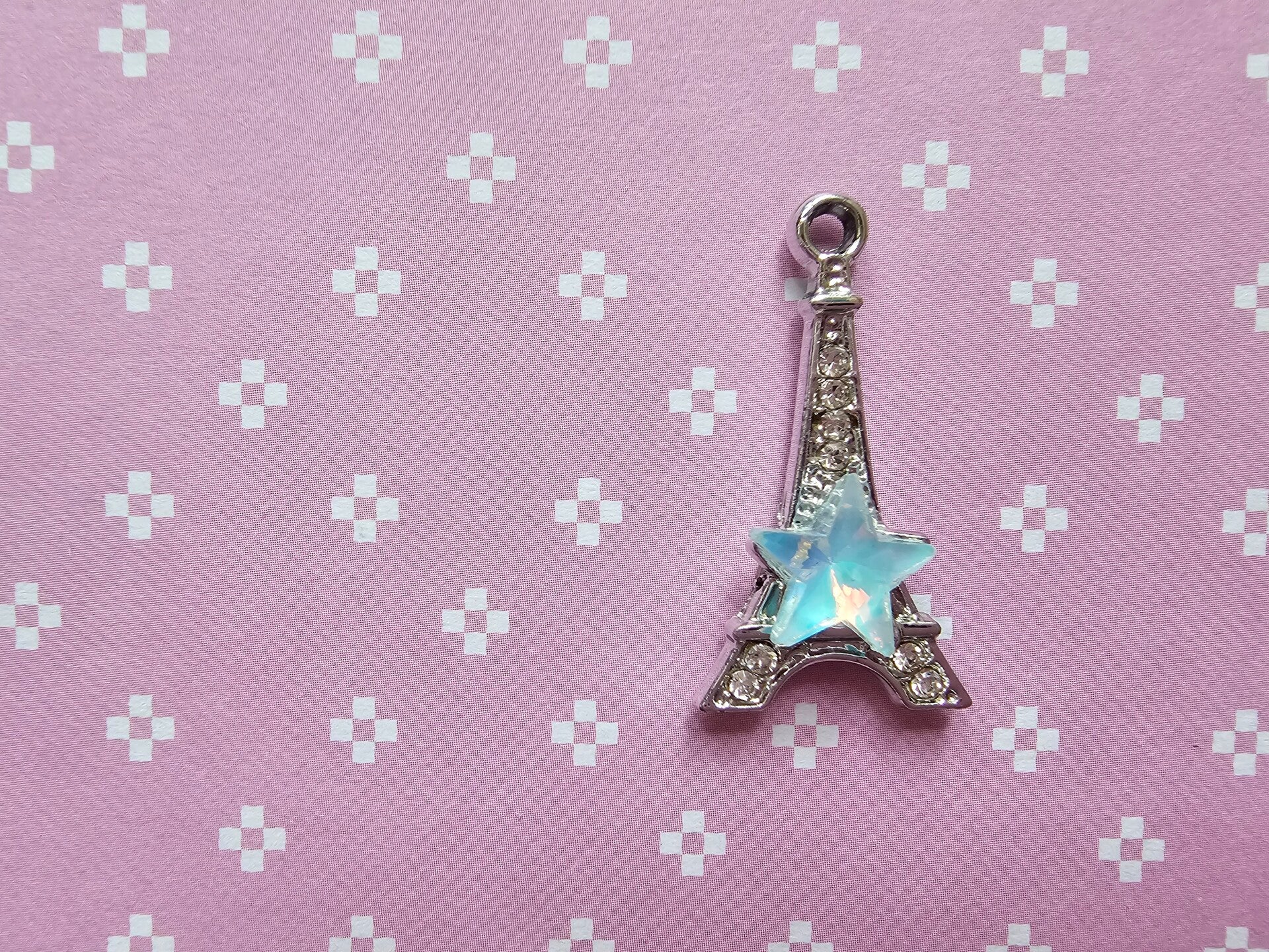 Coverminder Eiffelturm mit blauem Stern