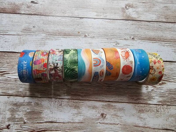 Überraschungs-Washi Tape Sommer