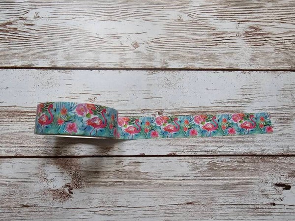 Washi Tape Sommer-Flamingos
