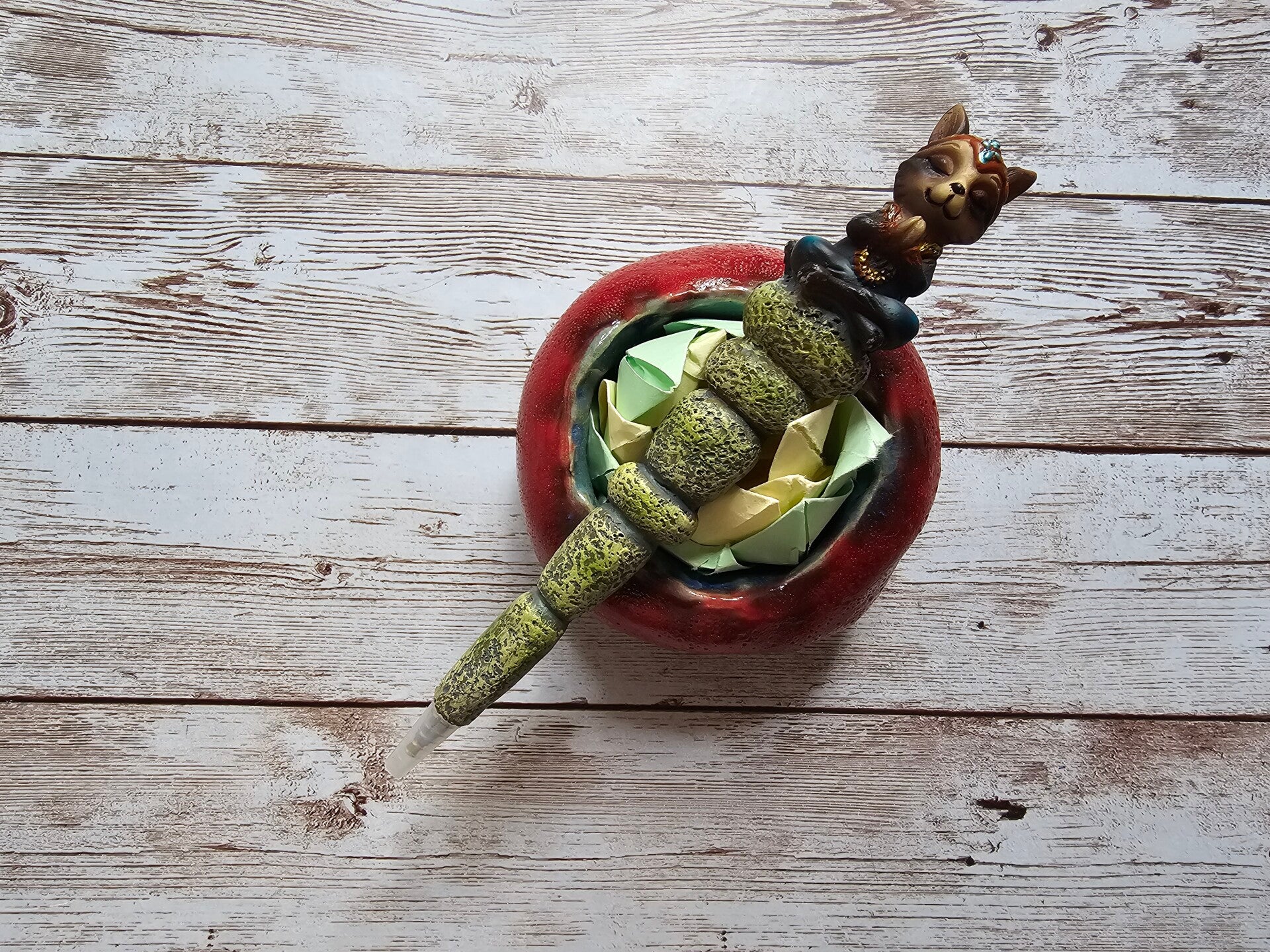 Tierischer Meditationsstift