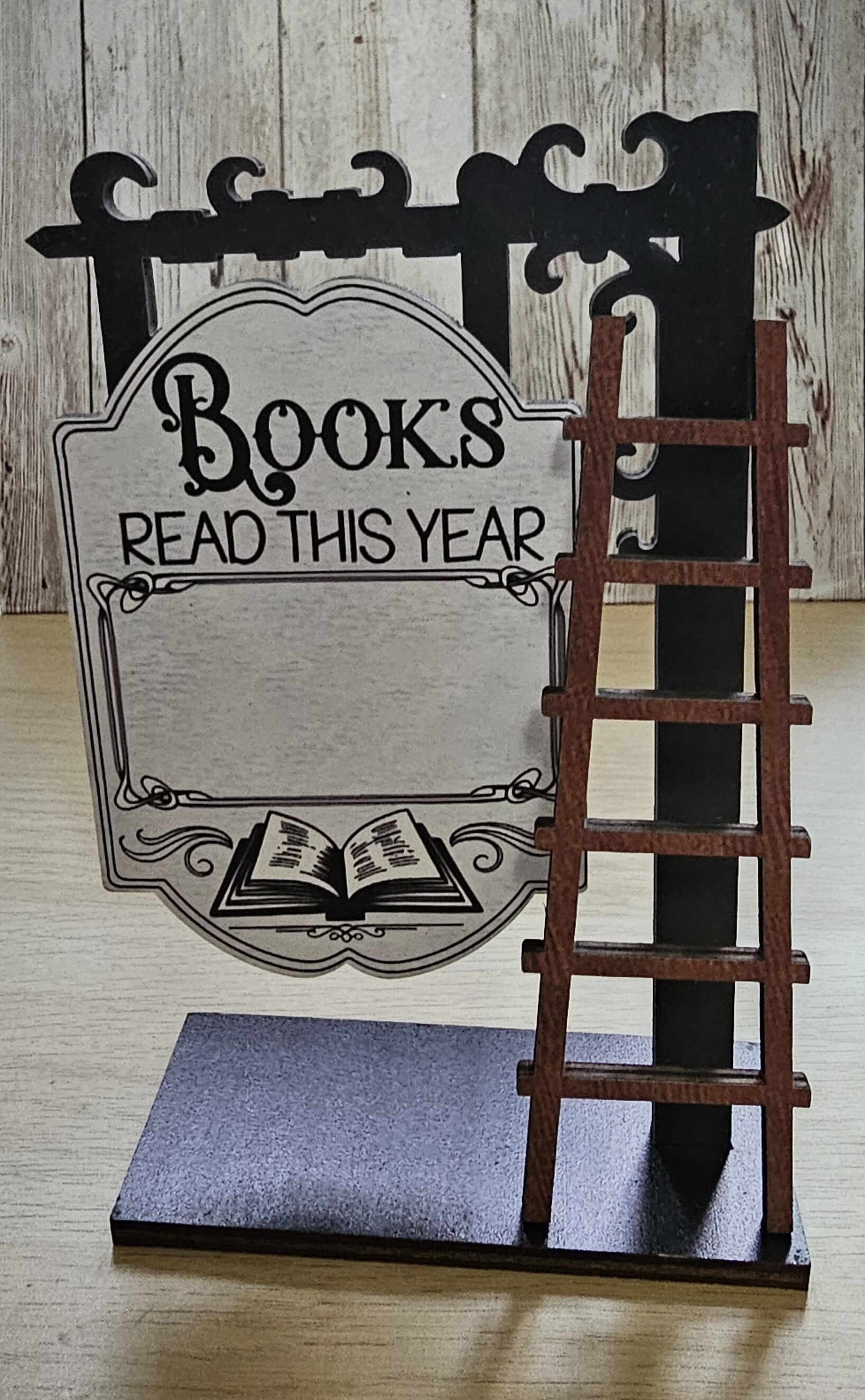 Aufsteller Bücheranzahl des Jahres