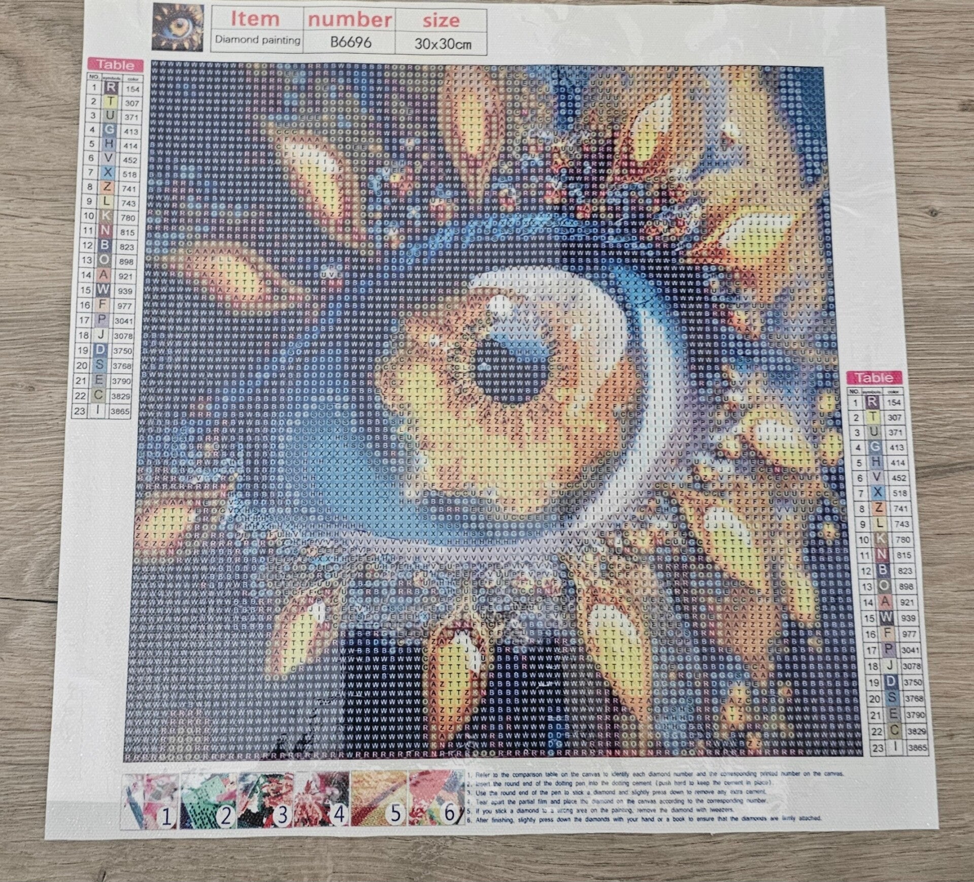 DP Bild Strahelndes Auge