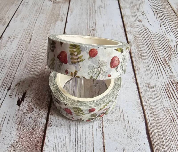 Washi Tape Pilzwiese