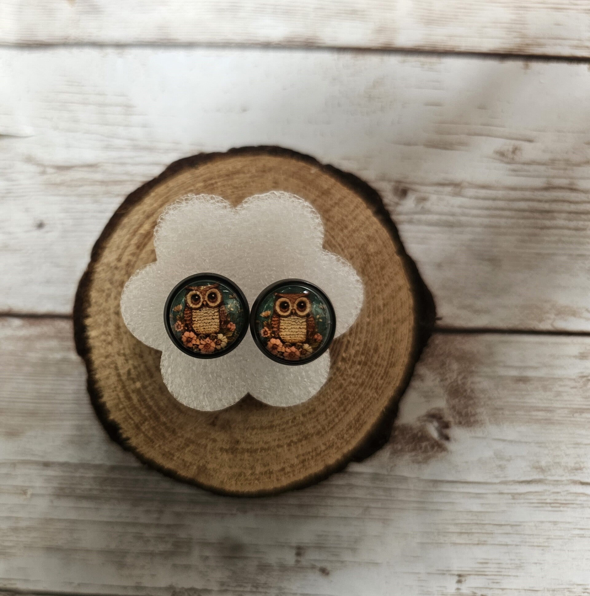 Ohrringe Eule