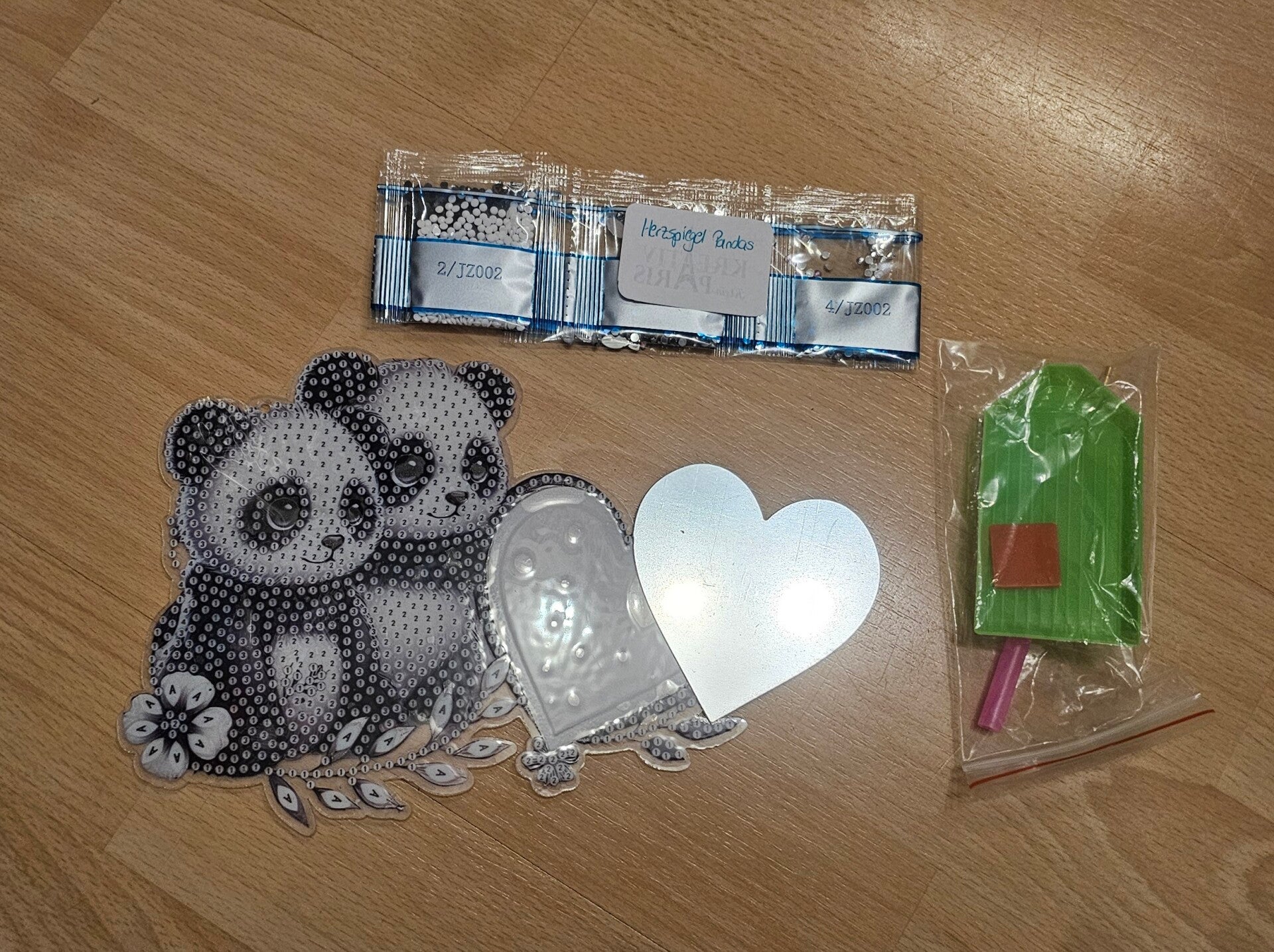 2. Wahl Anhänger Spiegel Panda