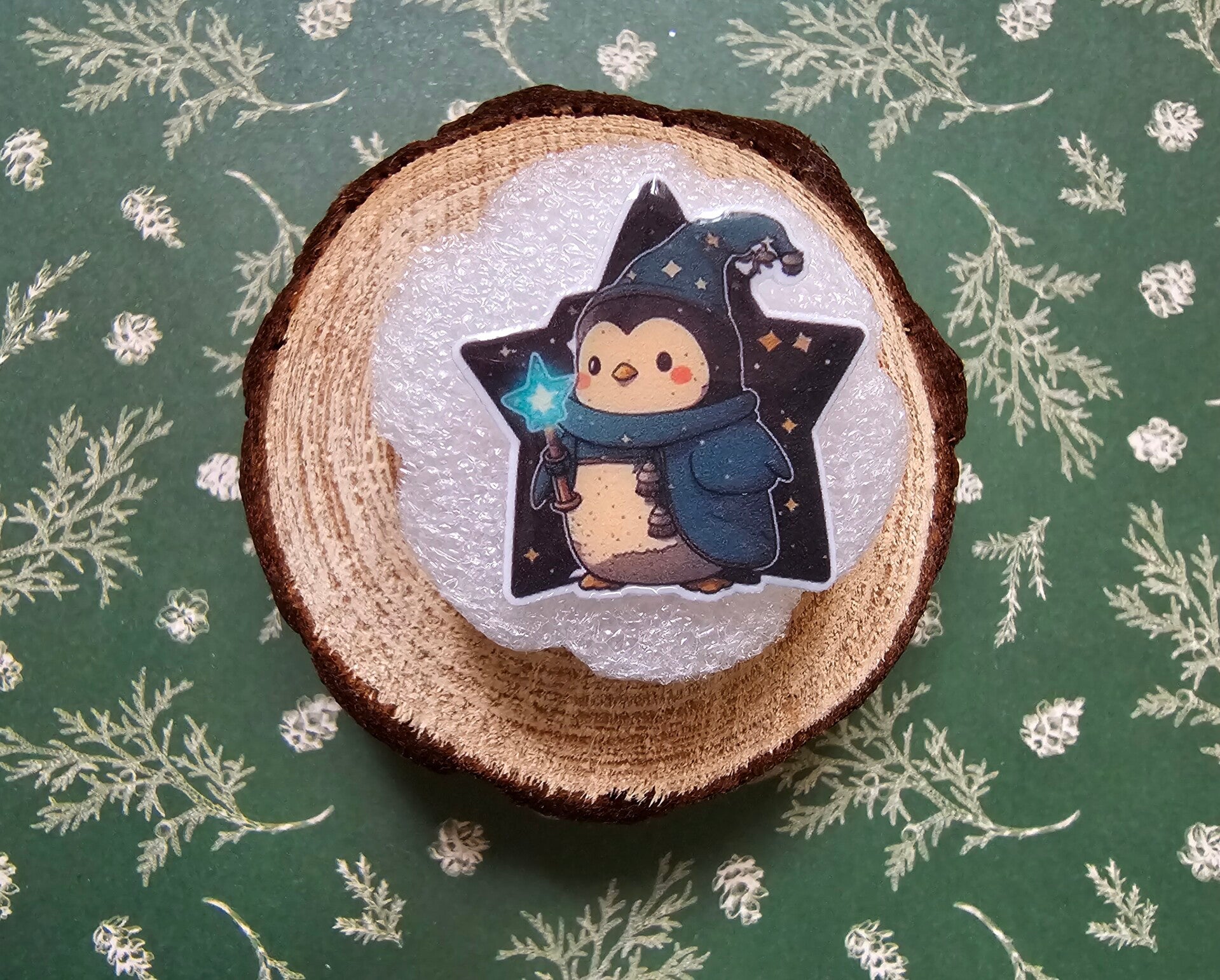 Coverminder Wintersternpinguin