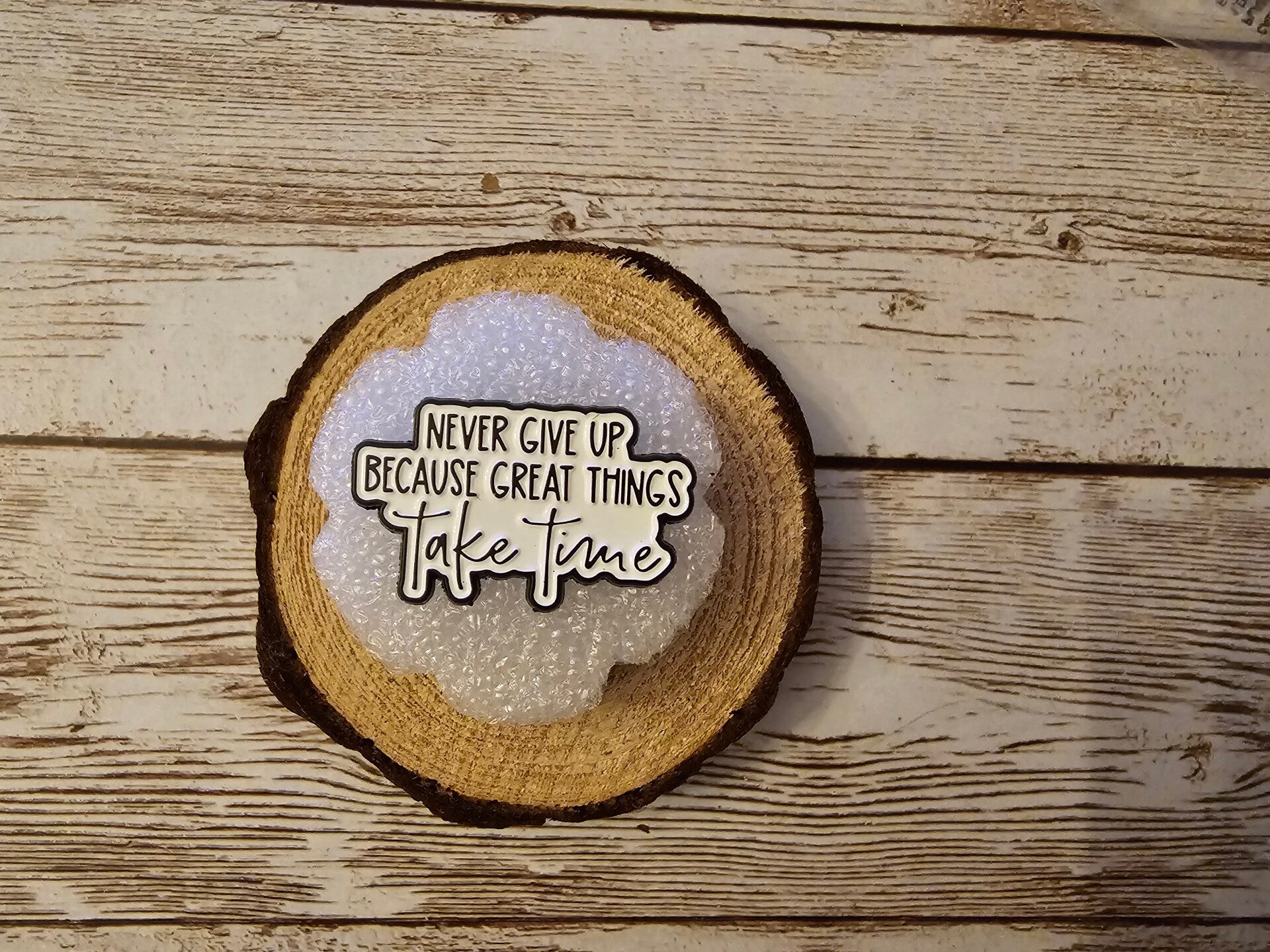 Coverminder "Never give up ..."