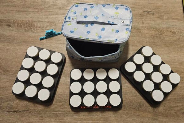 Aufbewahrungstasche für Medizinbecher mit 3D-Druck