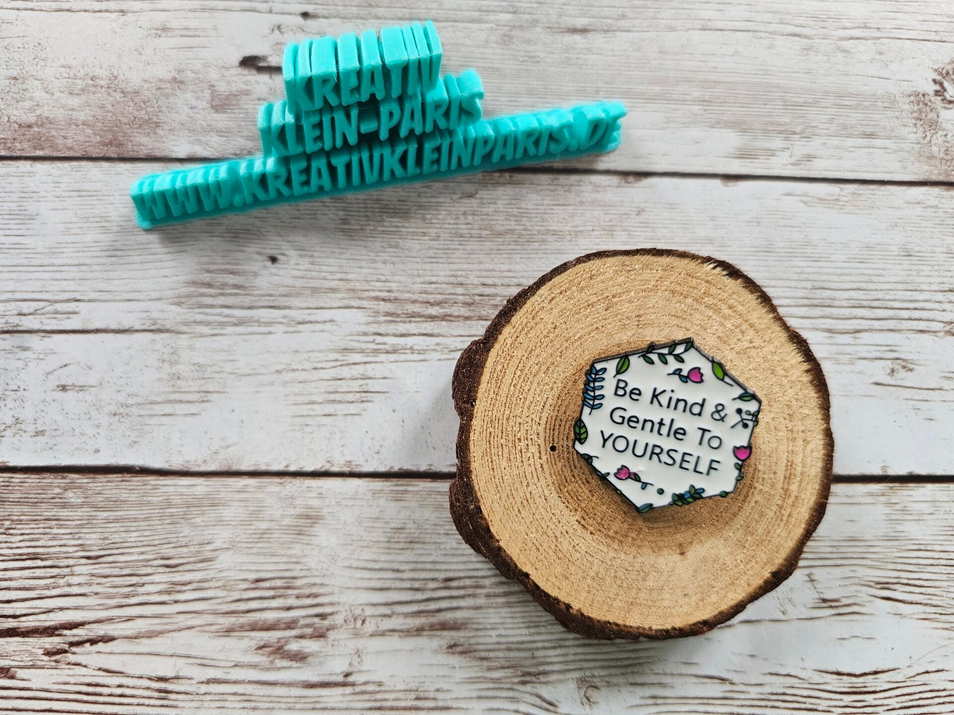 Ansteckpin "Be kind & gentle to yourself"