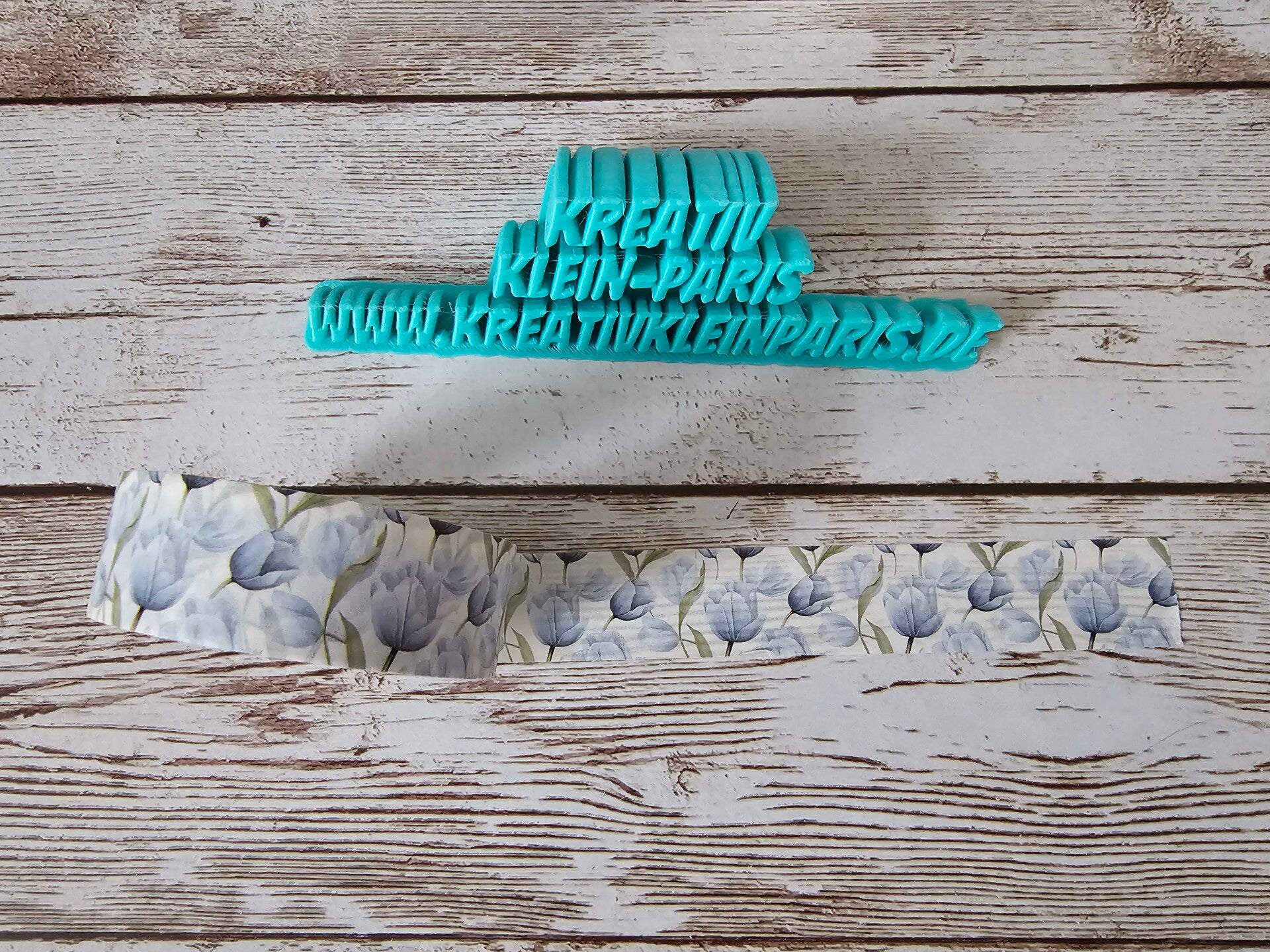 Washi Tape blaue Tulpen