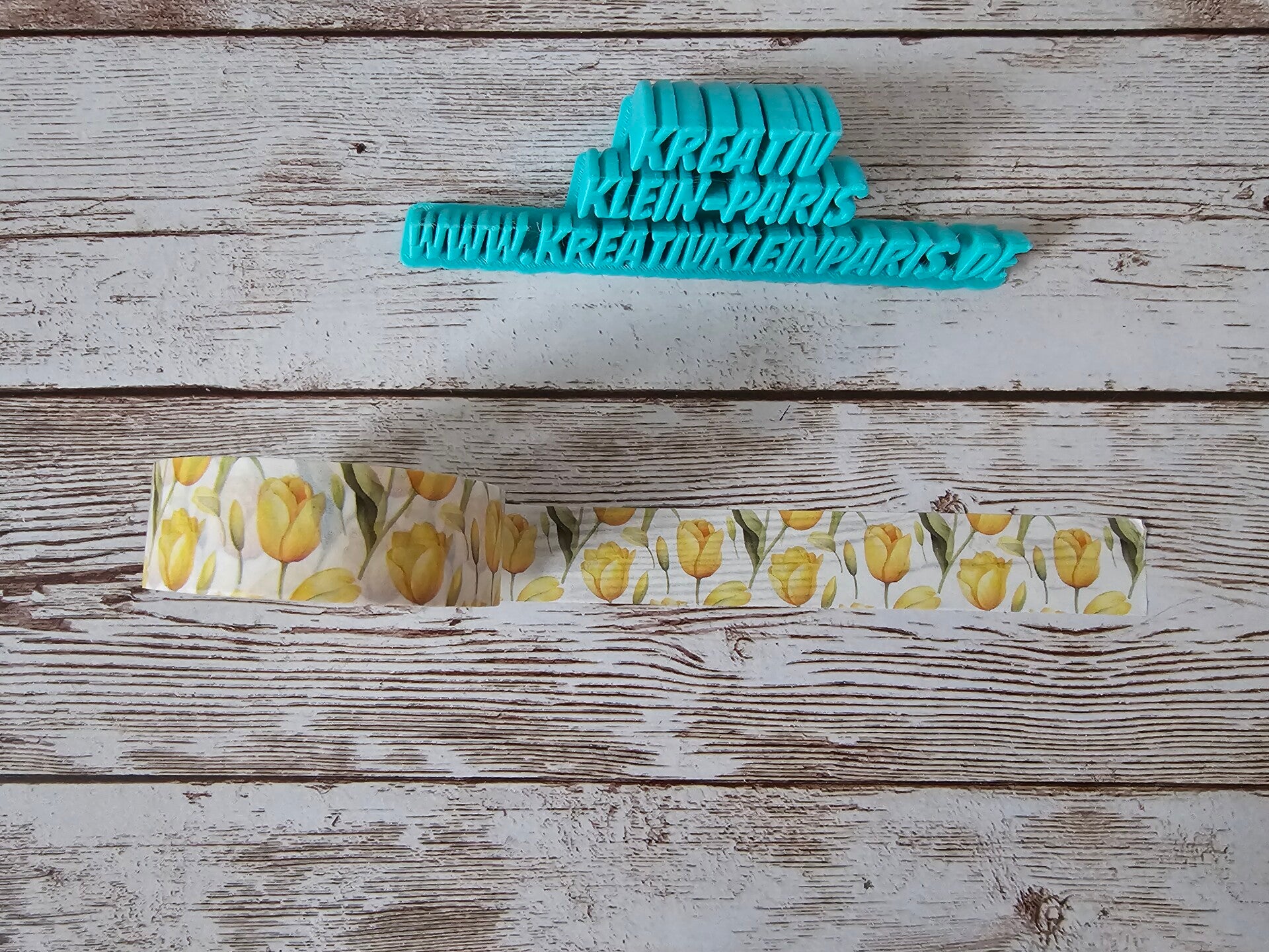 Washi Tape gelbe Tulpen