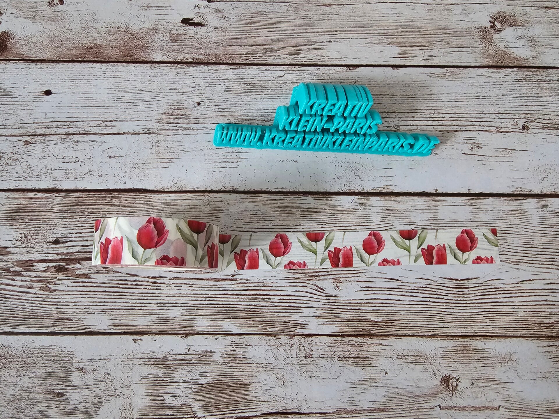 Washi Tape rote Tulpen
