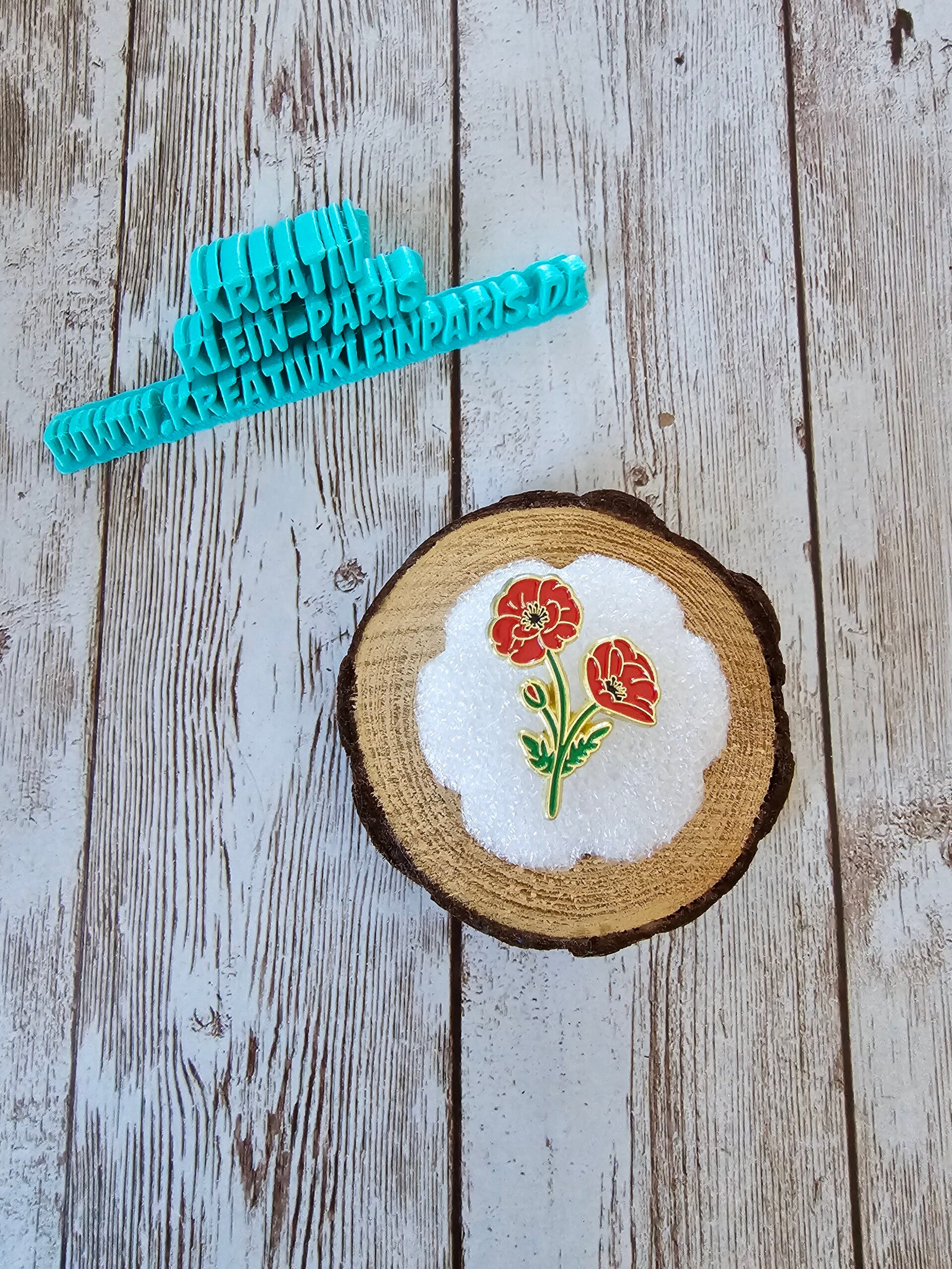 Coverminder rote Mohnblume
