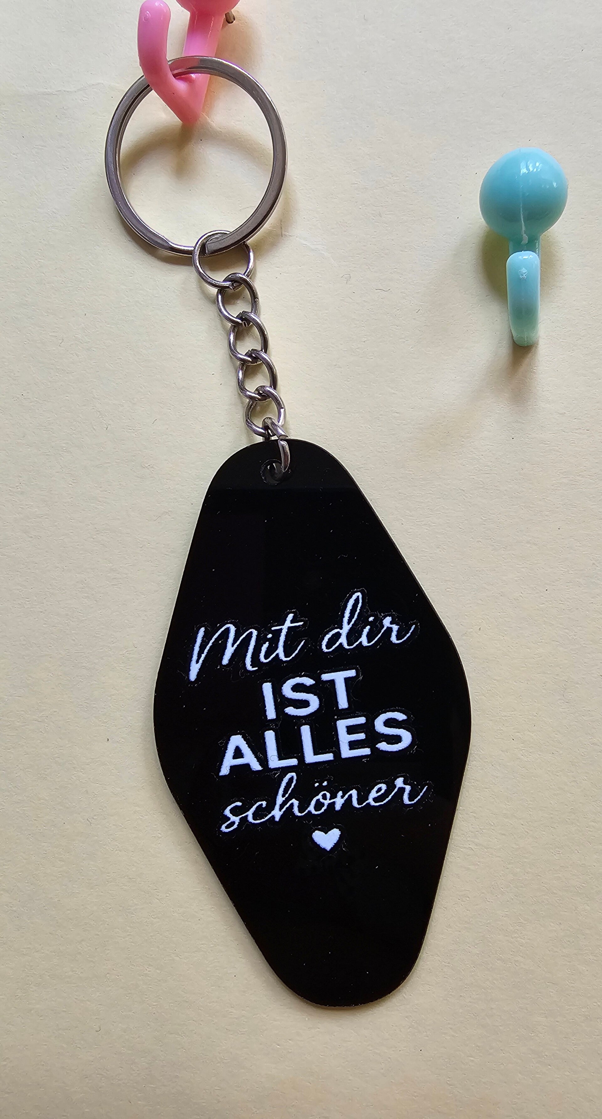 Schlüsselanhänger Mit dir