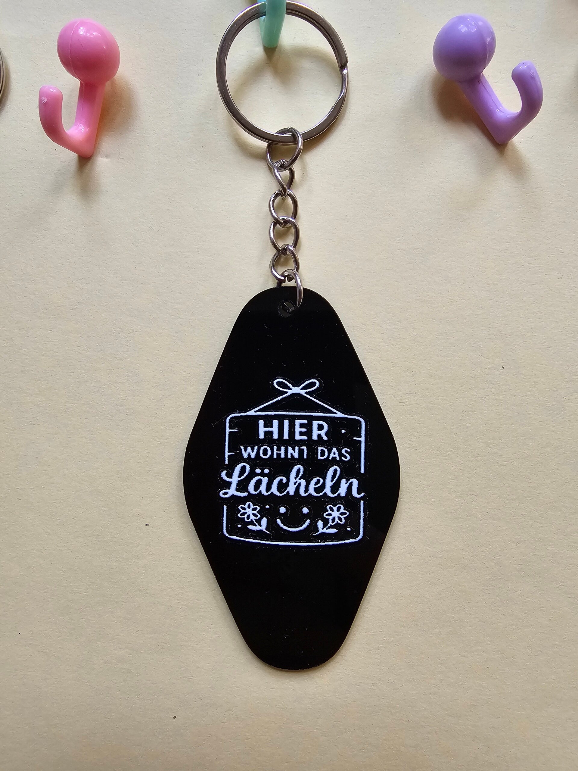 Schlüsselanhänger Lächeln