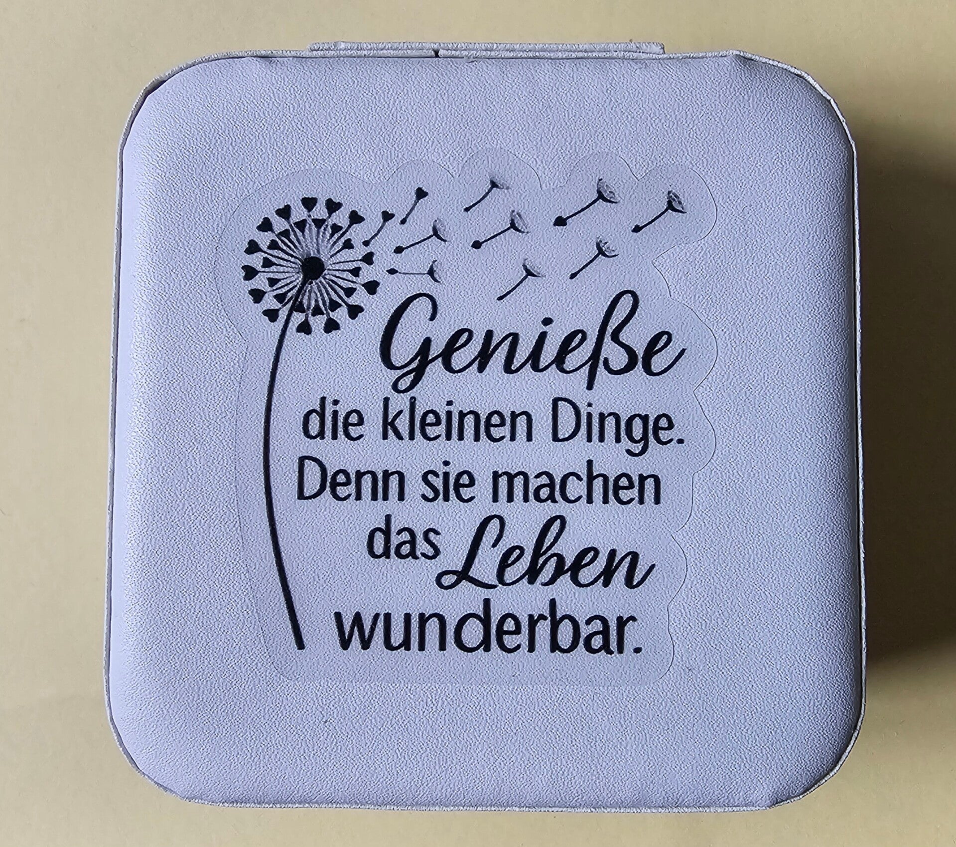 Schmuckkästchen "Genieße ..."