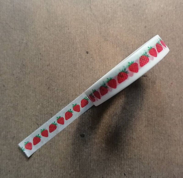 Washi Tape Erdbeeren 1