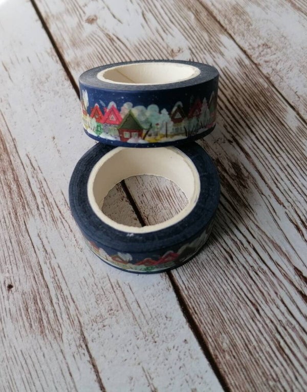 Washi Tape Winterlandschaft