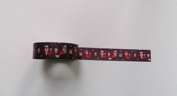 Washi Tape Weihnachtsfuchs