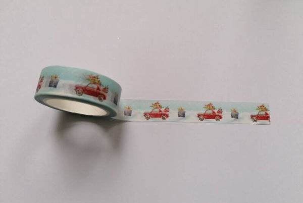 Washi Tape Geschenkeauto
