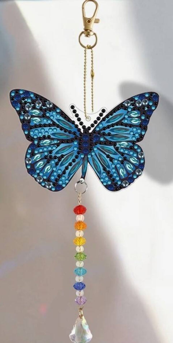 Sonnenfänger Schmetterling blau