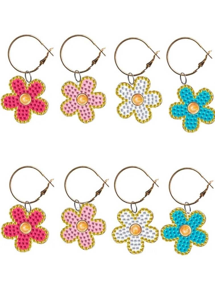 Weinglasmarkierer Blumen