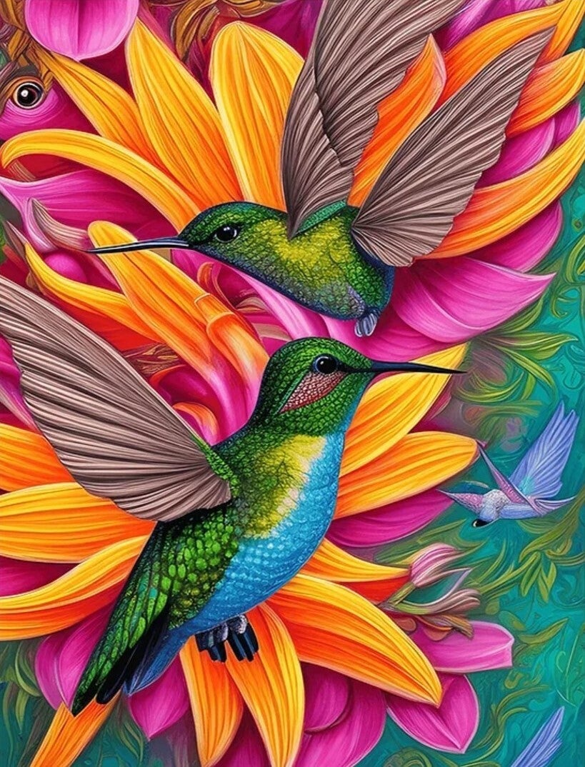 DP Bild Kolibripärchen