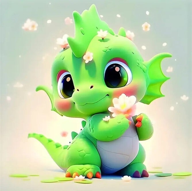 DP Bild Drache Grünolino