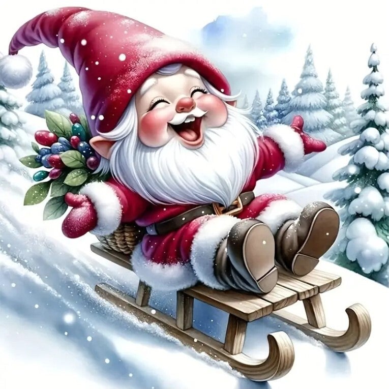 DP Bild Fröhlicher Weihnachtsmann