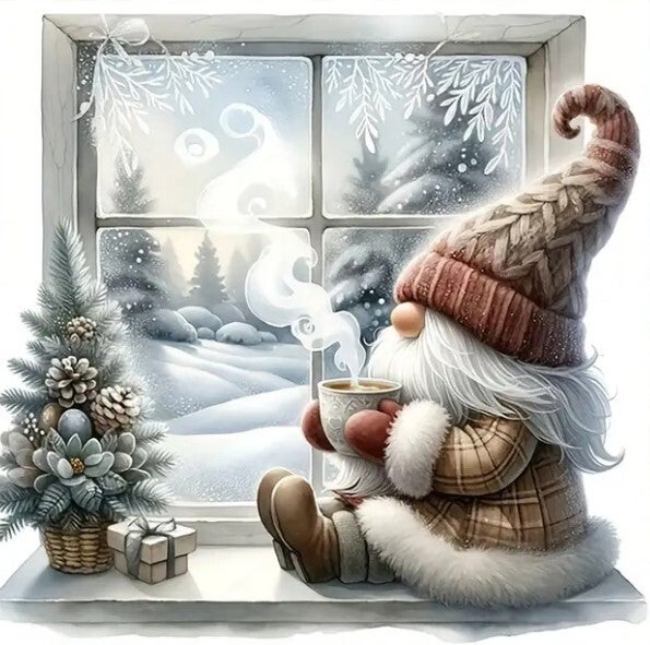 DP Bild Winterliche Gnompause