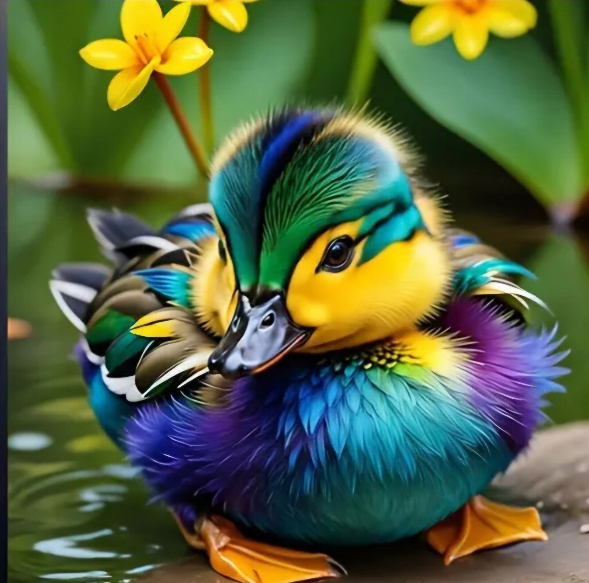 DP Bild Bunte Ente