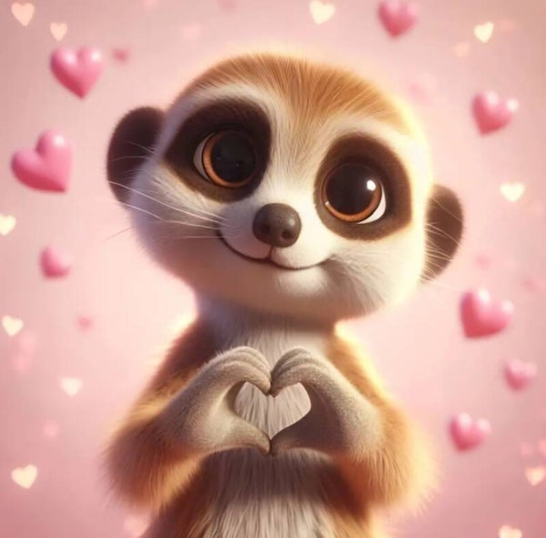 DP Bild LOVE-Erdmännchen