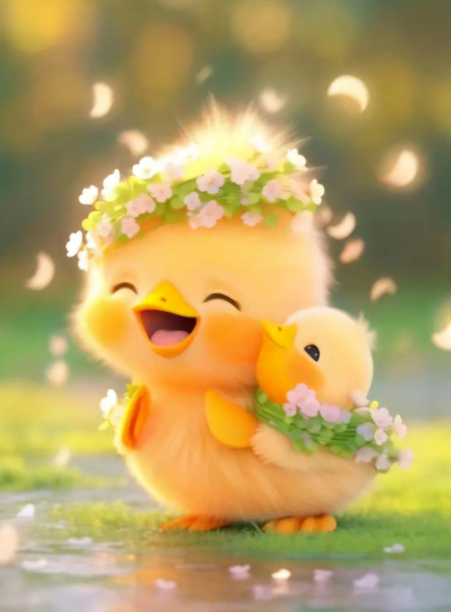 DP Bild Fröhliches Sommerküken