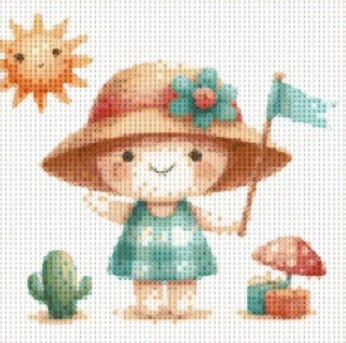 DP Minibild Sommermädchen
