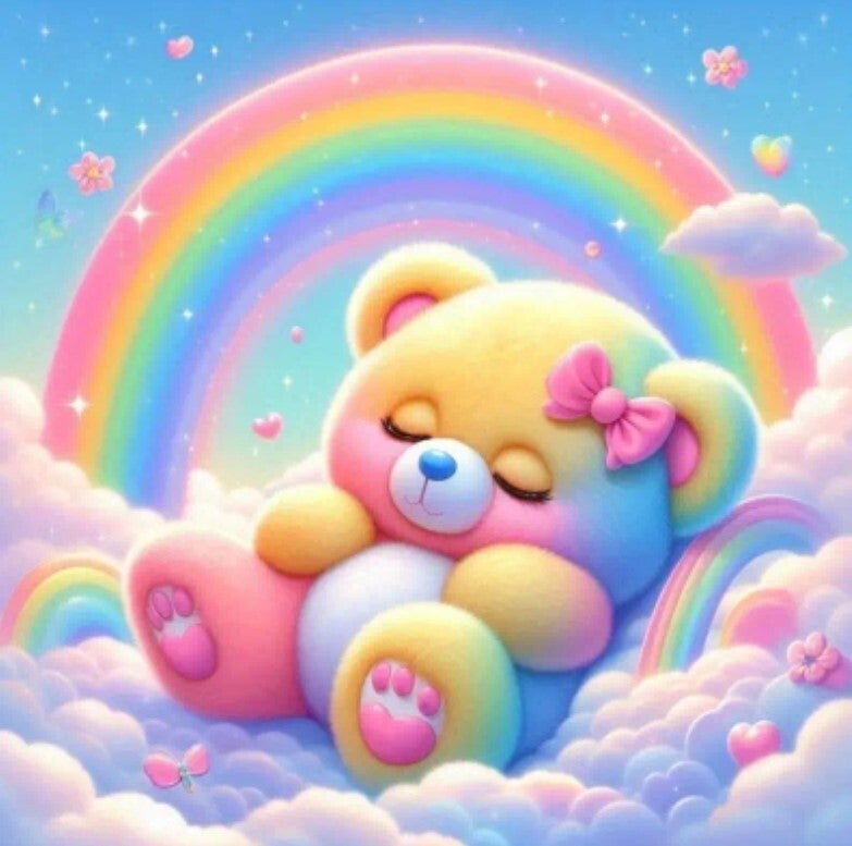 DP Bild Regenbogen-Schlummerbärchen