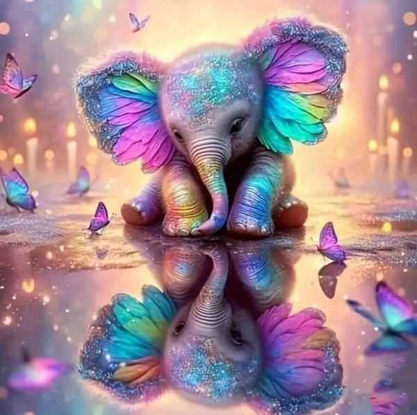 DP Bild Regenbogenelefant