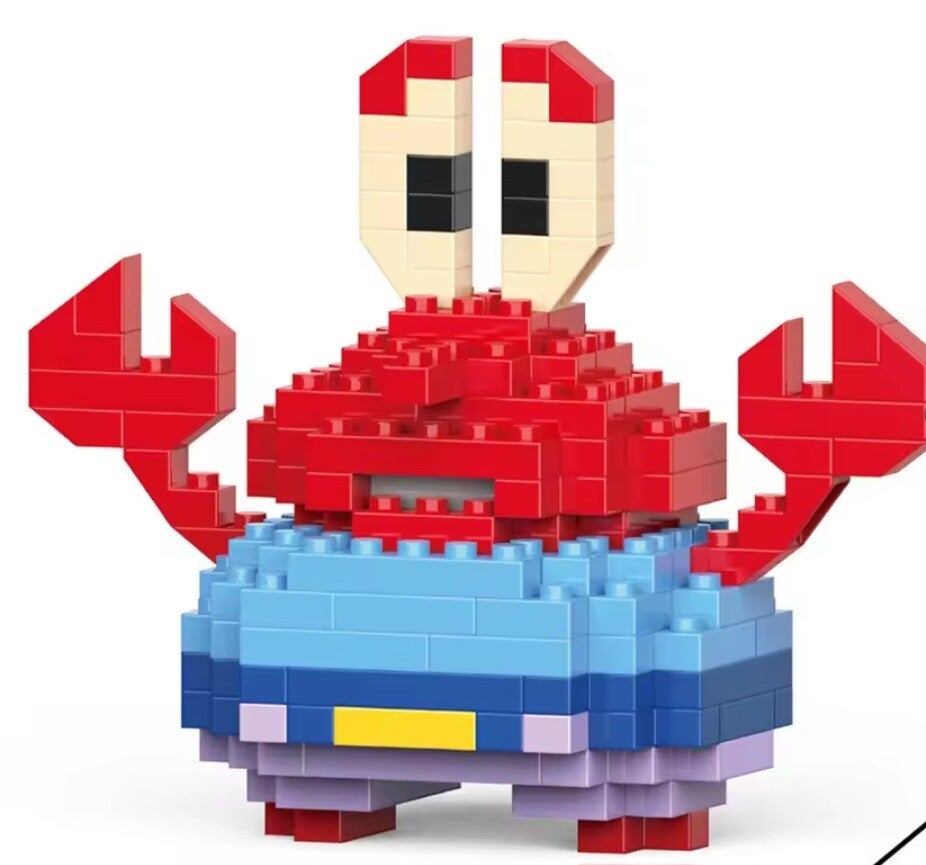 Mini-Klemmbausteinset Krebs