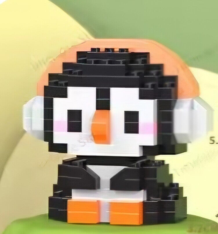 Mini-Klemmbausteinset Pinguin