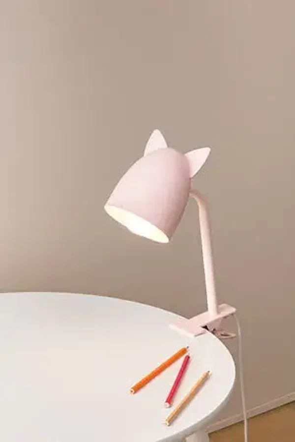 Atmos: beaulamp met oortjes op een klem