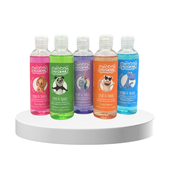 BubblyBubbles® Douchegel Sport & Travel 100ml