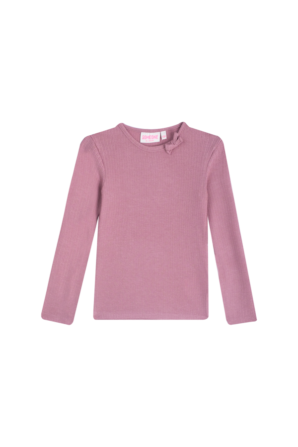 Someone longsleeve light violet