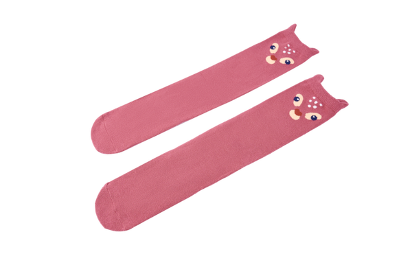 Someone kniekousjes hert oudroze