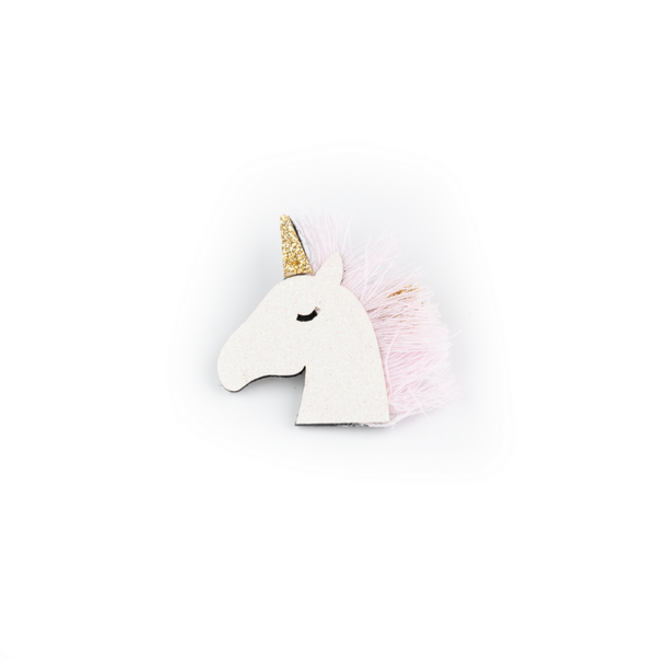 Busy Lizzie - hair clip unicorn