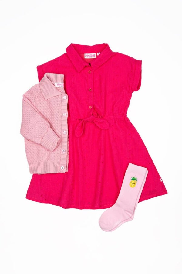 SS26 Someone jurkje fusschia