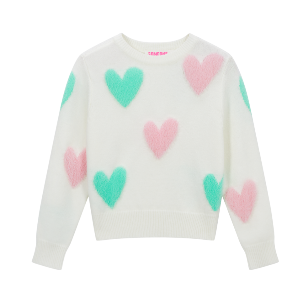 SS26 Someone trui hartjes