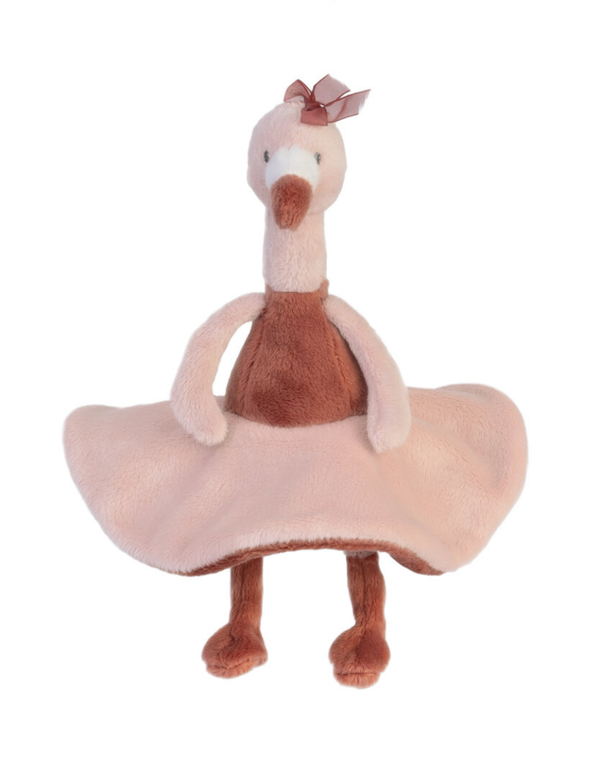 Happy Horse - knuffeldoekje flamingo