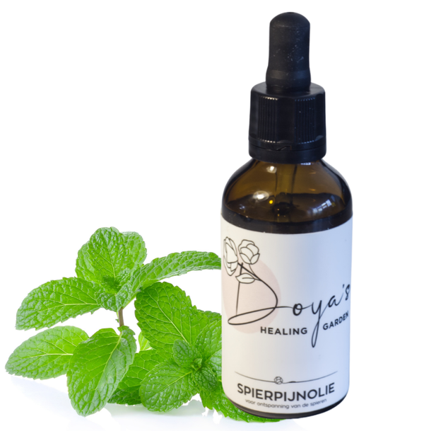 Spierpijnolie (voor ontspanning van de spieren)